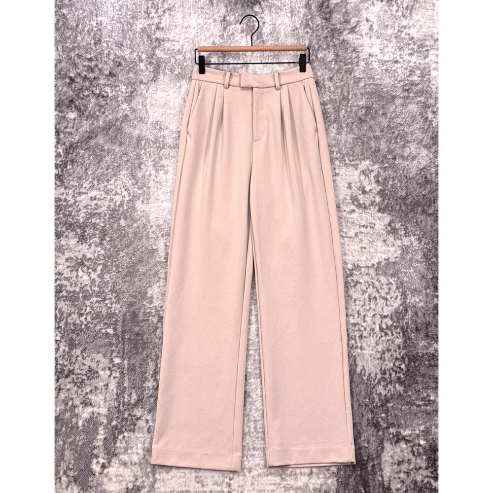 Cuts Clothing Cream Women's Trousers